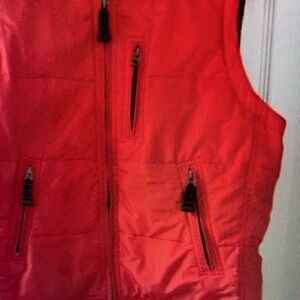Kids Red Puffer Vest